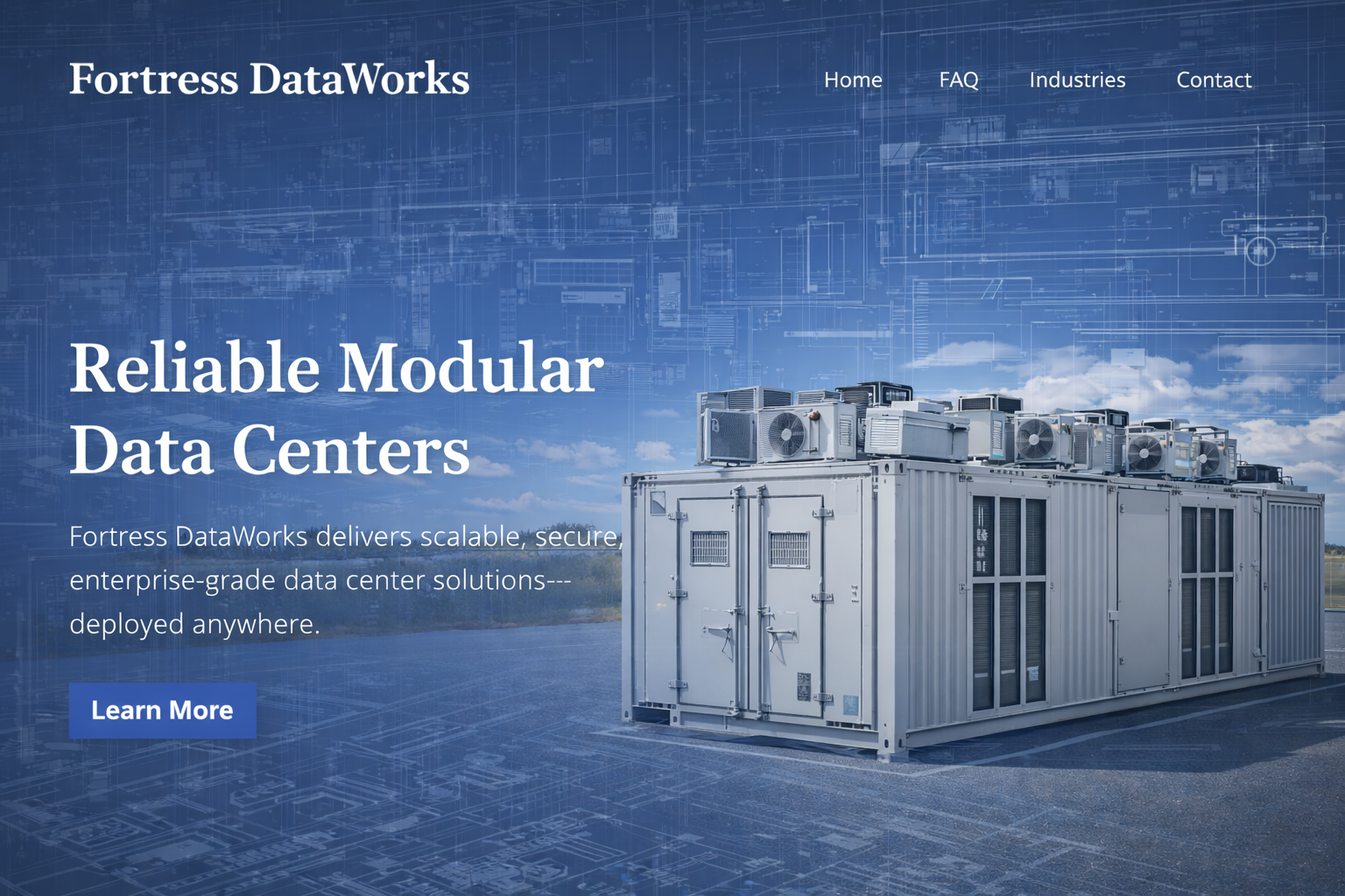Fortress DataWorks Modular Container Data Center